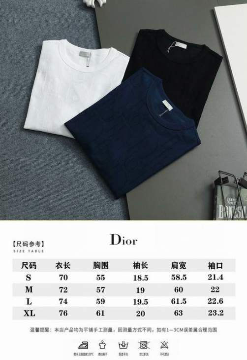 Dior T Shirts Short _SKUDiorS-XLxetr16615628